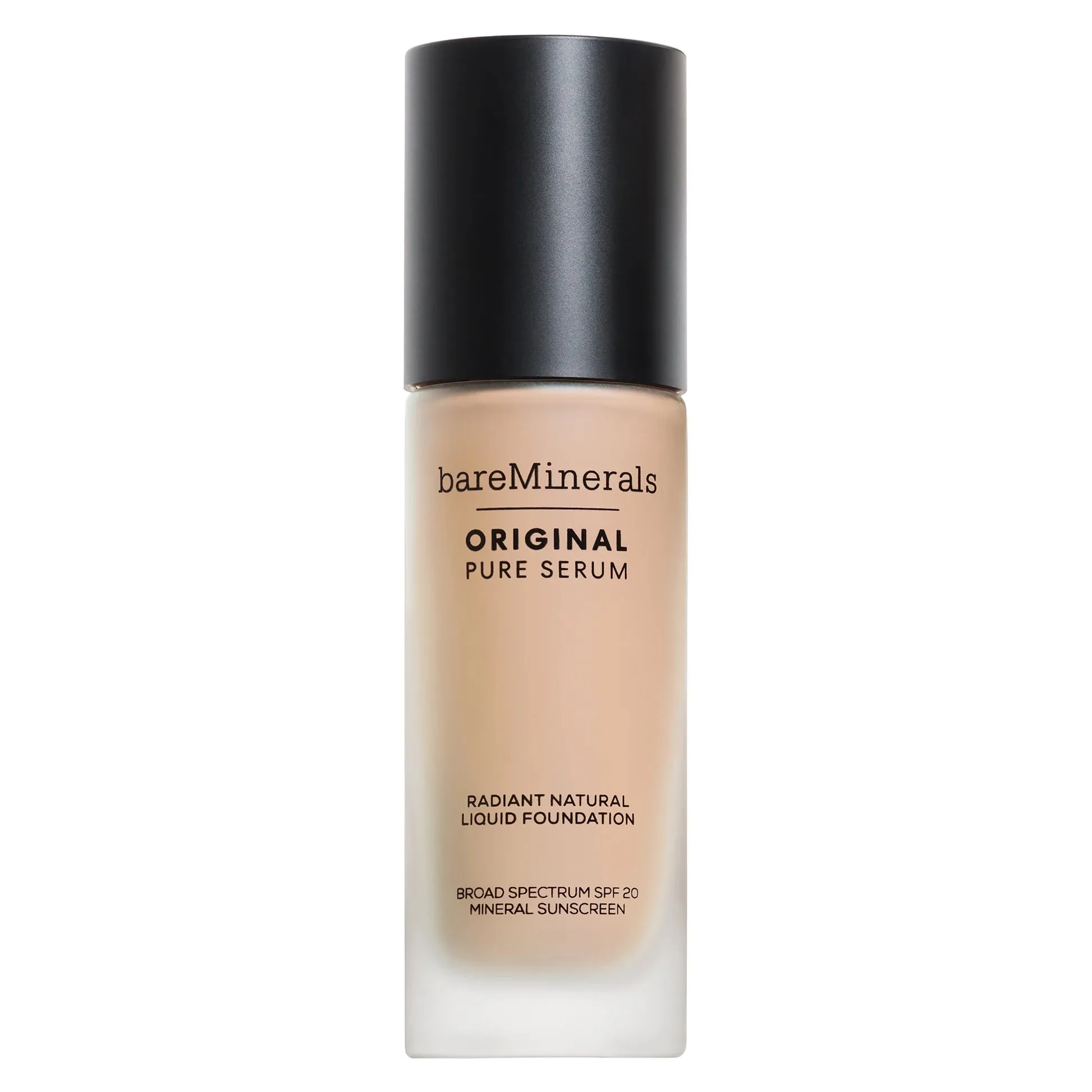 ORIGINAL PURE SERUM RADIANT NATURAL LIQUID FOUNDATION MINERAL SPF 20