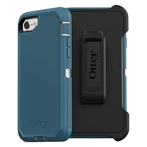 OTTERBOX DEFENDER SERIES Case for iPhone SE (2nd Gen - 2020) & iPhone 8/7 (NOT PLUS) - Retail Packaging - BIG SUR (PALE BEIGE/CORSAIR)