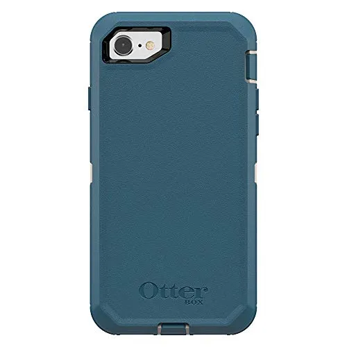 OTTERBOX DEFENDER SERIES Case for iPhone SE (2nd Gen - 2020) & iPhone 8/7 (NOT PLUS) - Retail Packaging - BIG SUR (PALE BEIGE/CORSAIR)