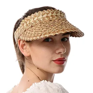Outrip Straw Sun Visor Hat