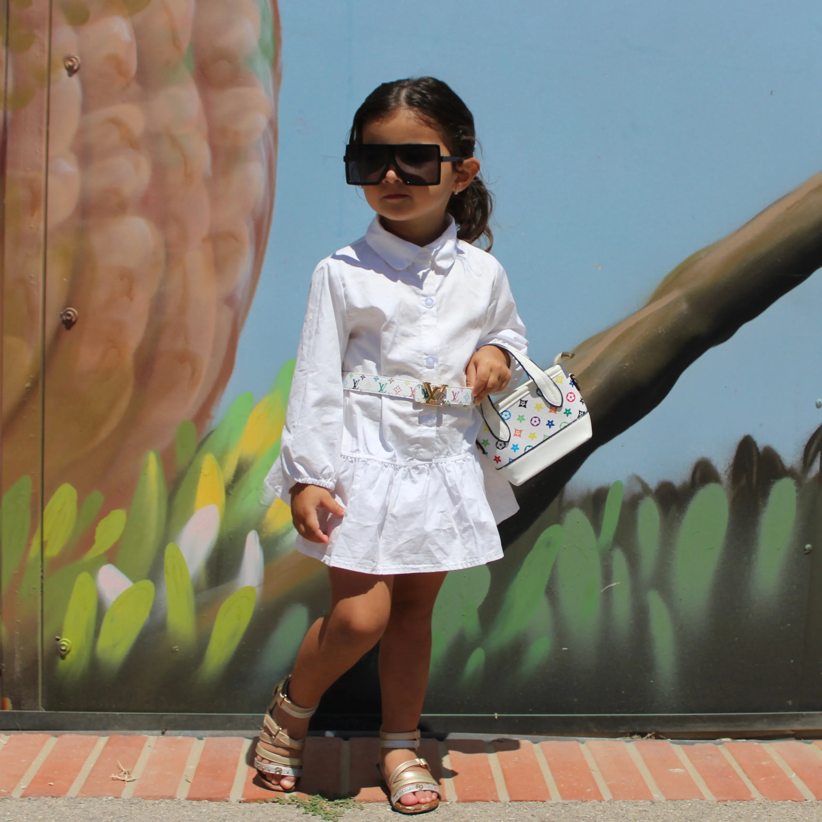 Oversized Sharp Square Glasses