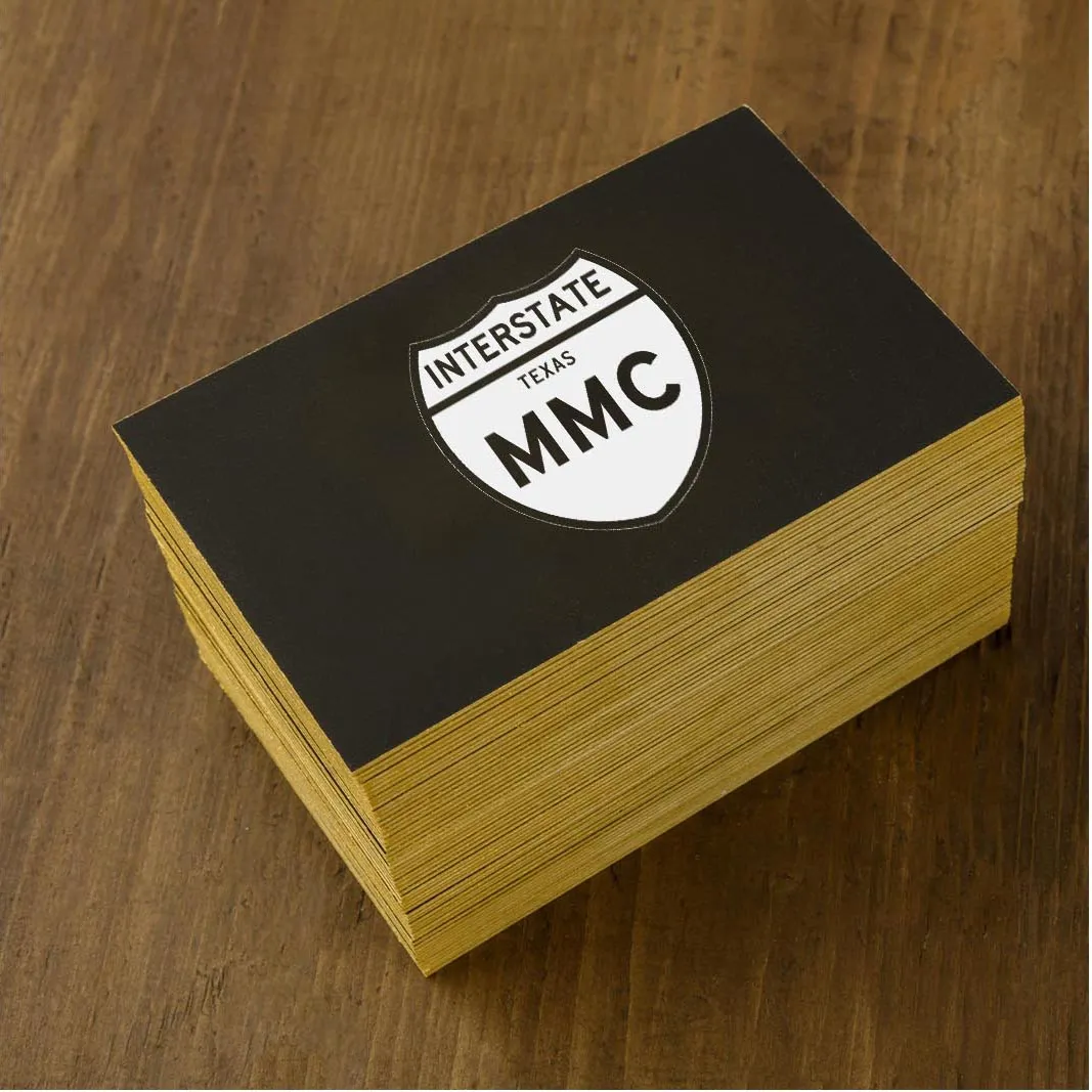 Painted Edge Cards