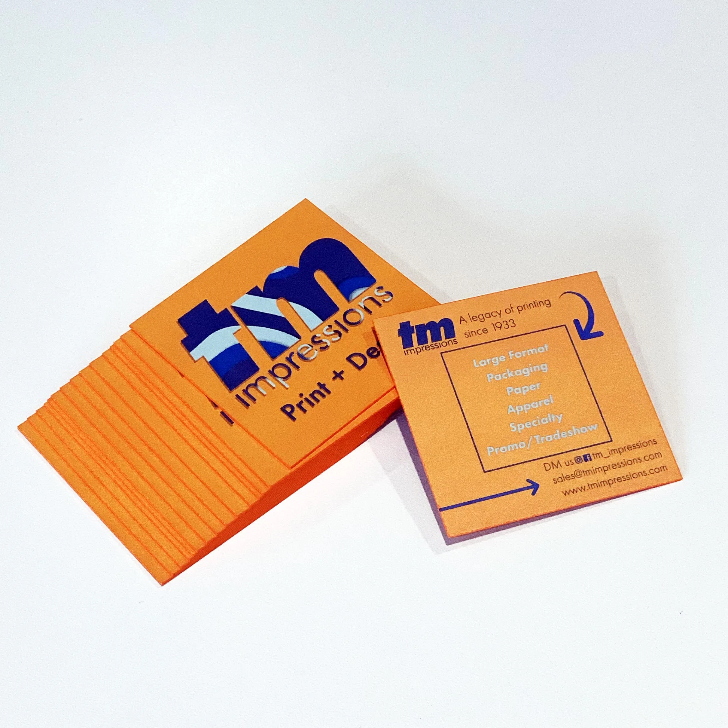 Painted Edge Cards