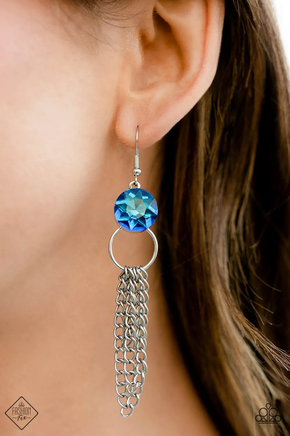 Paparazzi - Fashion Fix - Magnificent Musings - Excalibur Extravagance Blue -Complete Trend Blend