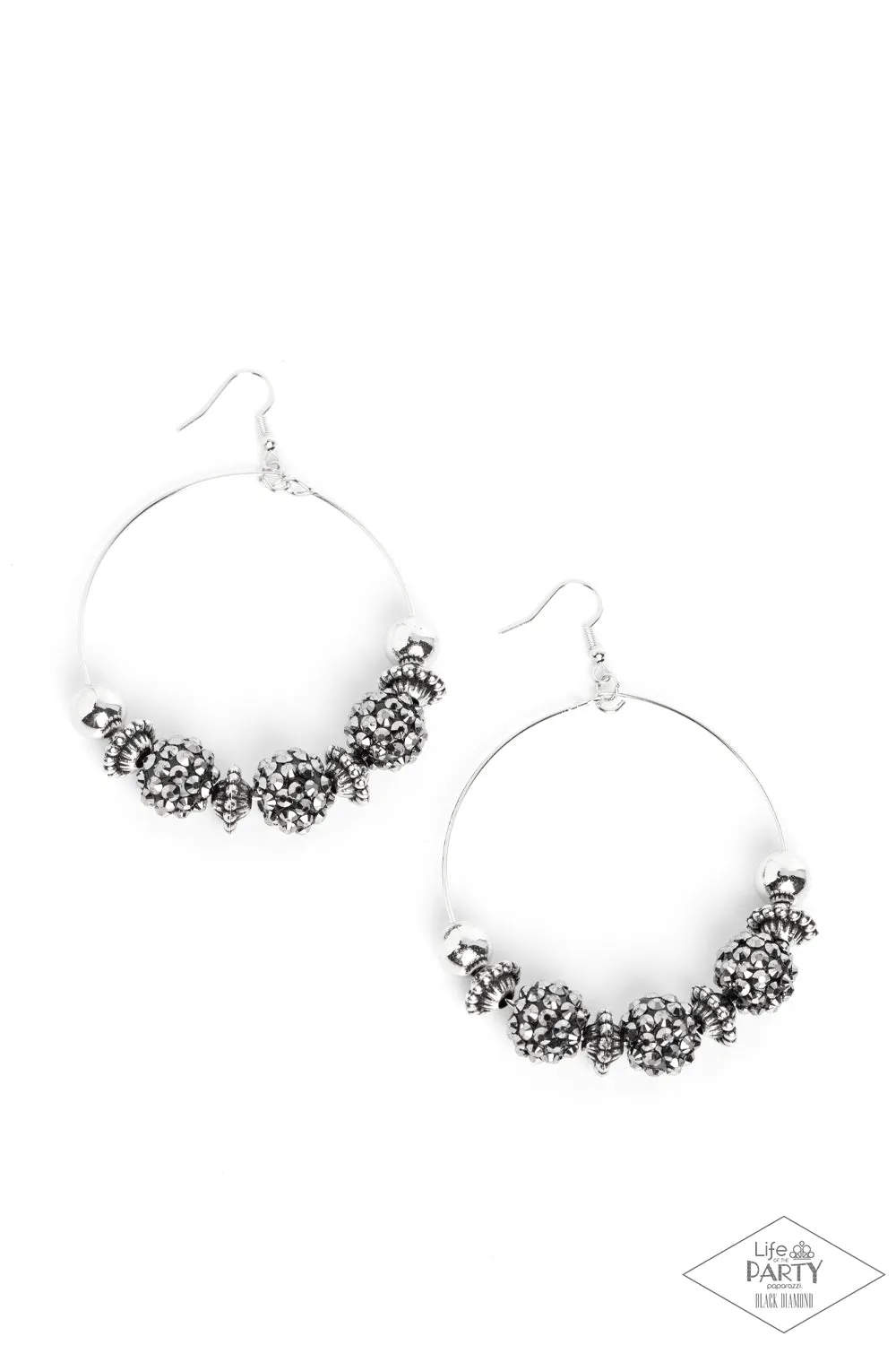 Paparazzi I Can Take a Compliment - Silver Earrings