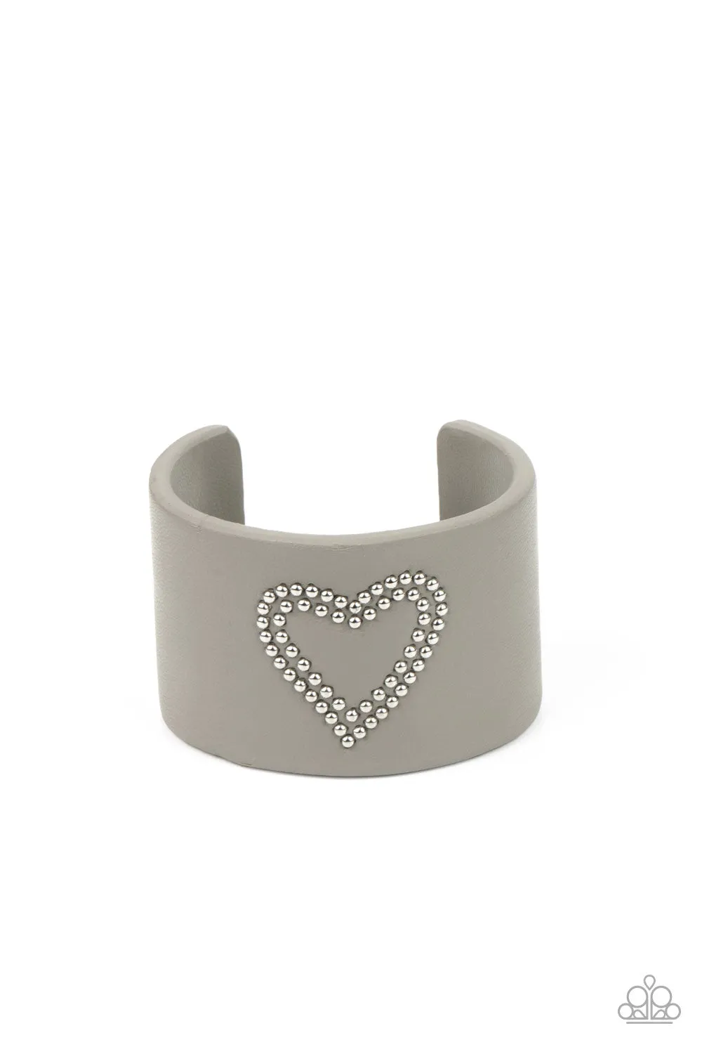 Paparazzi Rodeo Romance - Silver Cuff Bracelet