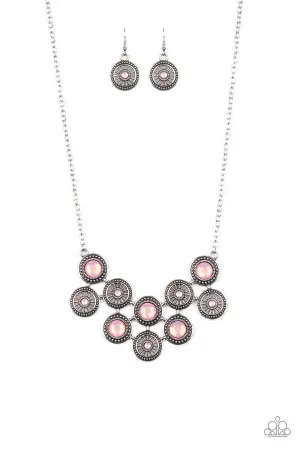 Paparazzi What's Your Star Sign? - Pink Necklace