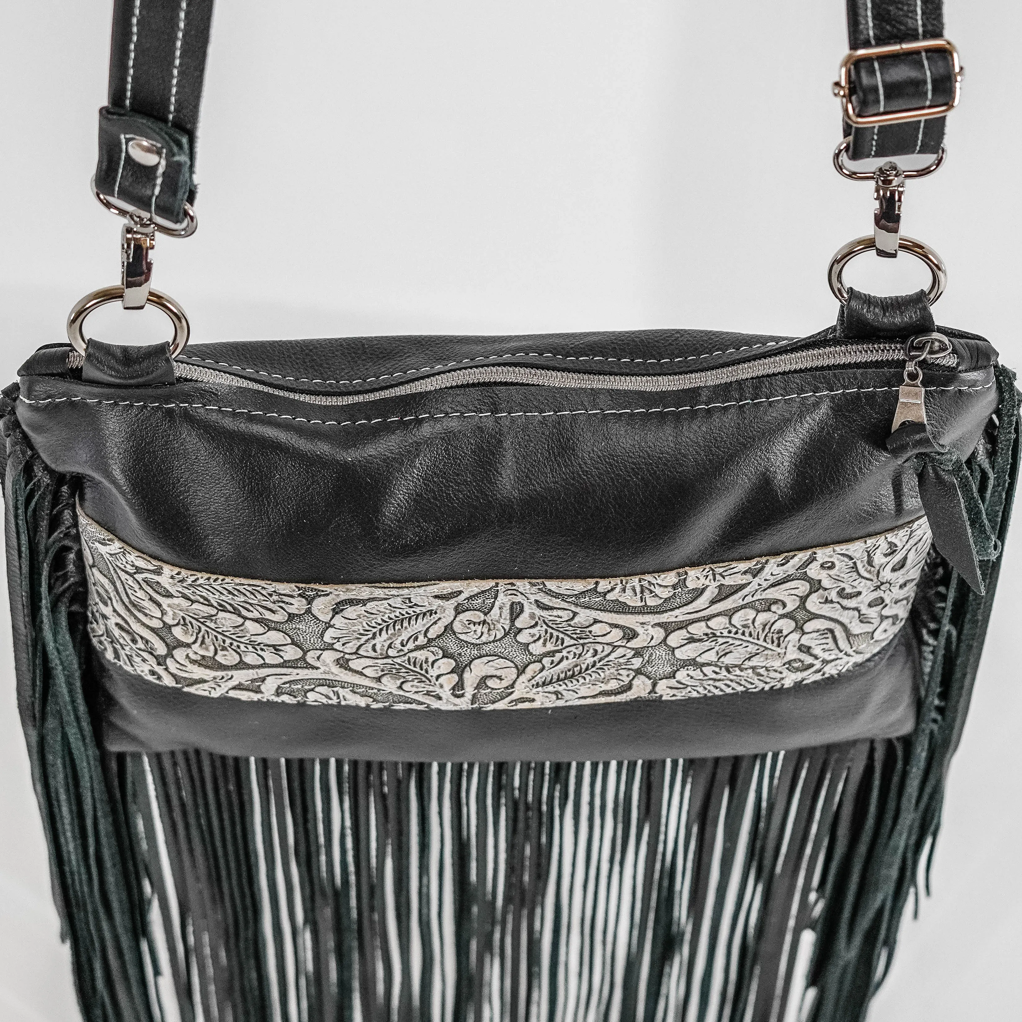 Patsy - Black Leather w/ Sterling Tool