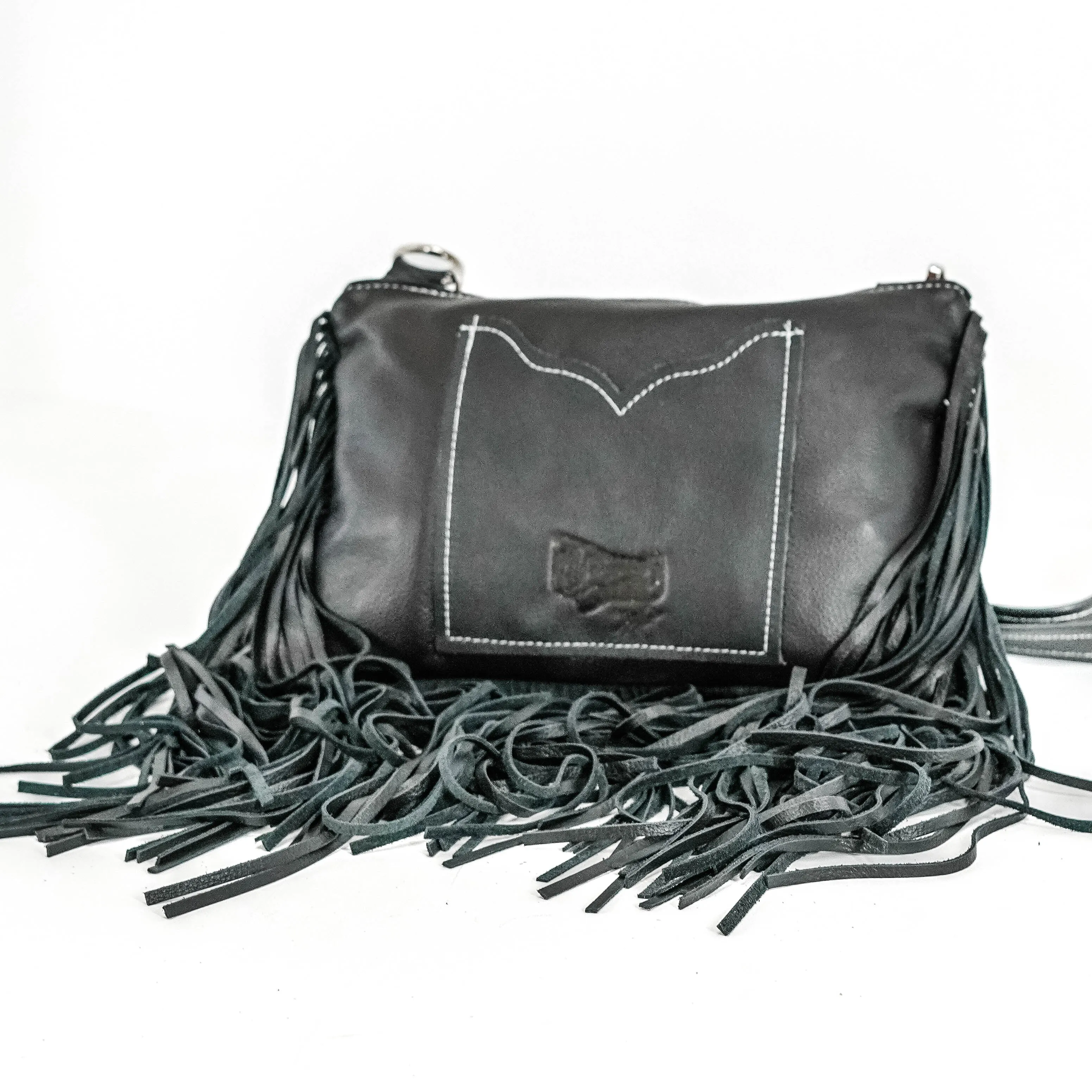 Patsy - Black Leather w/ Sterling Tool