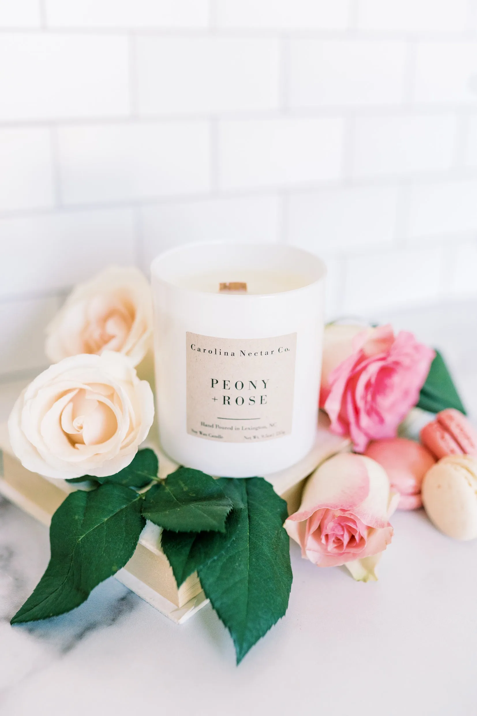 Peony   Rose Soy Candle