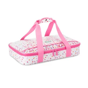 Personalized Casserole Carrier - Swig Dishi - Confetti - Monogrammed Dish Tote