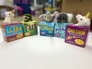 Pettit Stuffed Animal - Hug a Plush kit (book with plush)