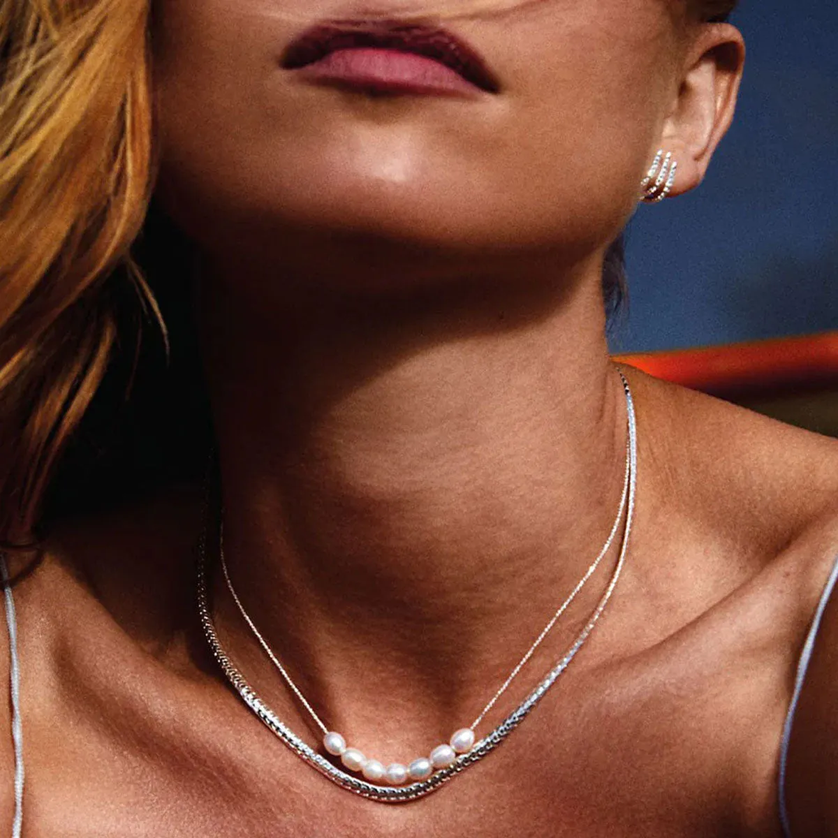 Pilgrim Chloe Necklace - Silver