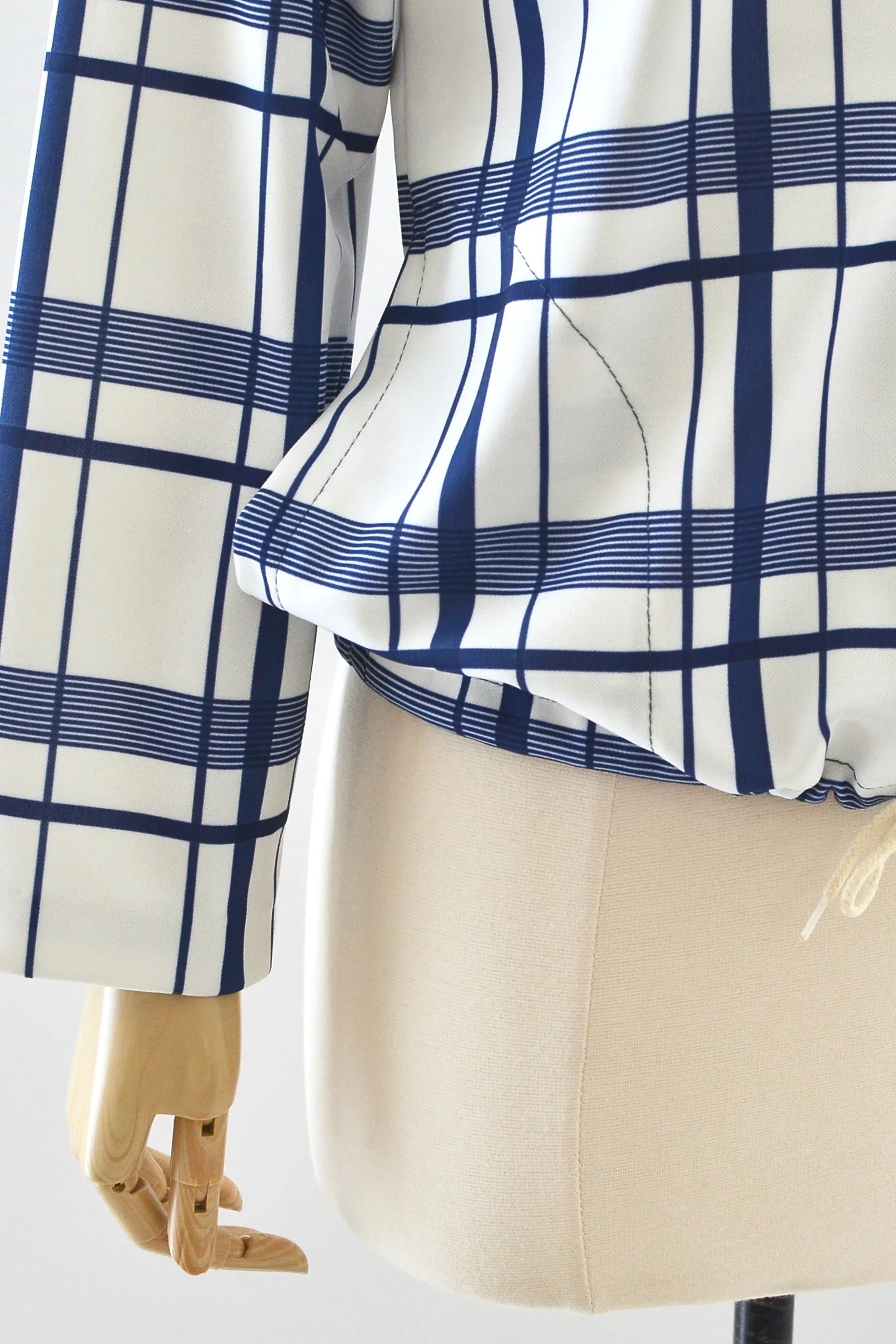 Plaid Jacket / S M