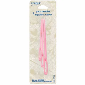 Plastic Needles For Yarn - 3pc