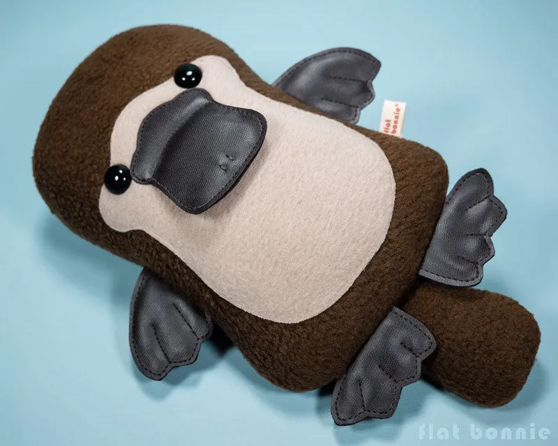 Platypus plush - Duck-Billed Platypus stuffed animal - PlatyBon