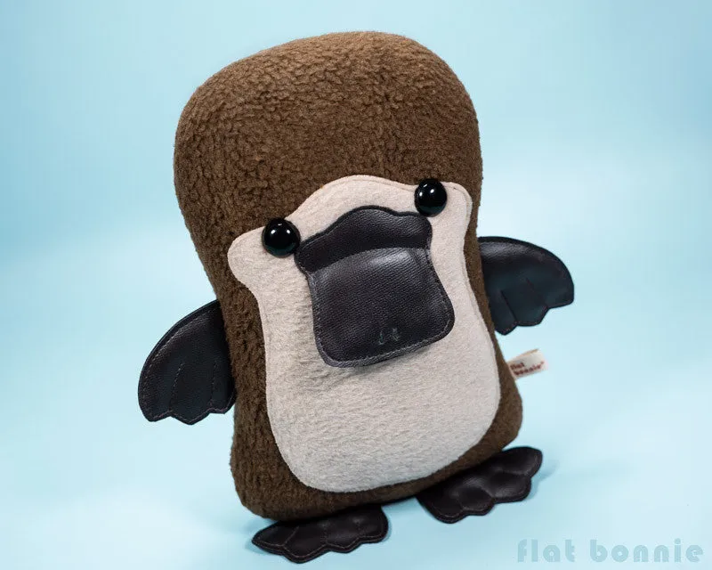 Platypus plush - Duck-Billed Platypus stuffed animal - PlatyBon