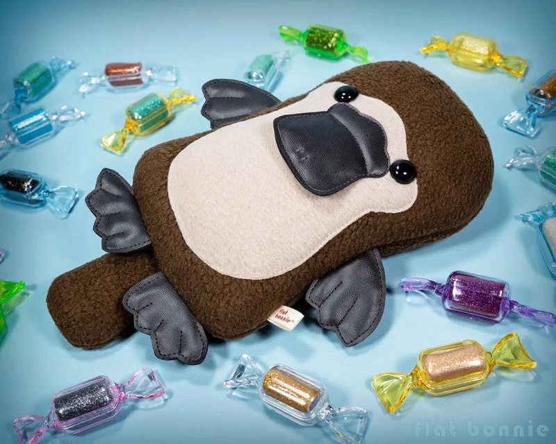Platypus plush - Duck-Billed Platypus stuffed animal - PlatyBon