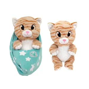 Plush Cat Swaddle Baby