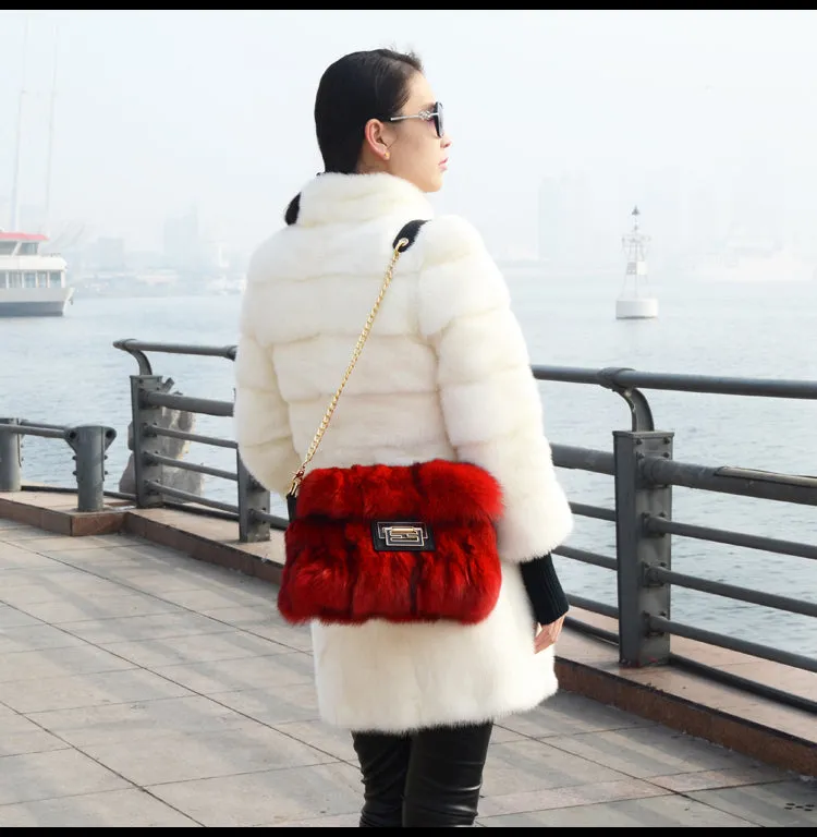 Plush Fur shoulder bag