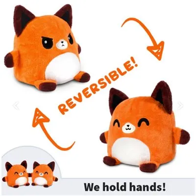 Plushmates: Reversible Fox (Happy Orange Angry Orange)
