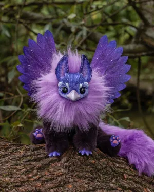 Pointy-eared griffin– Purple