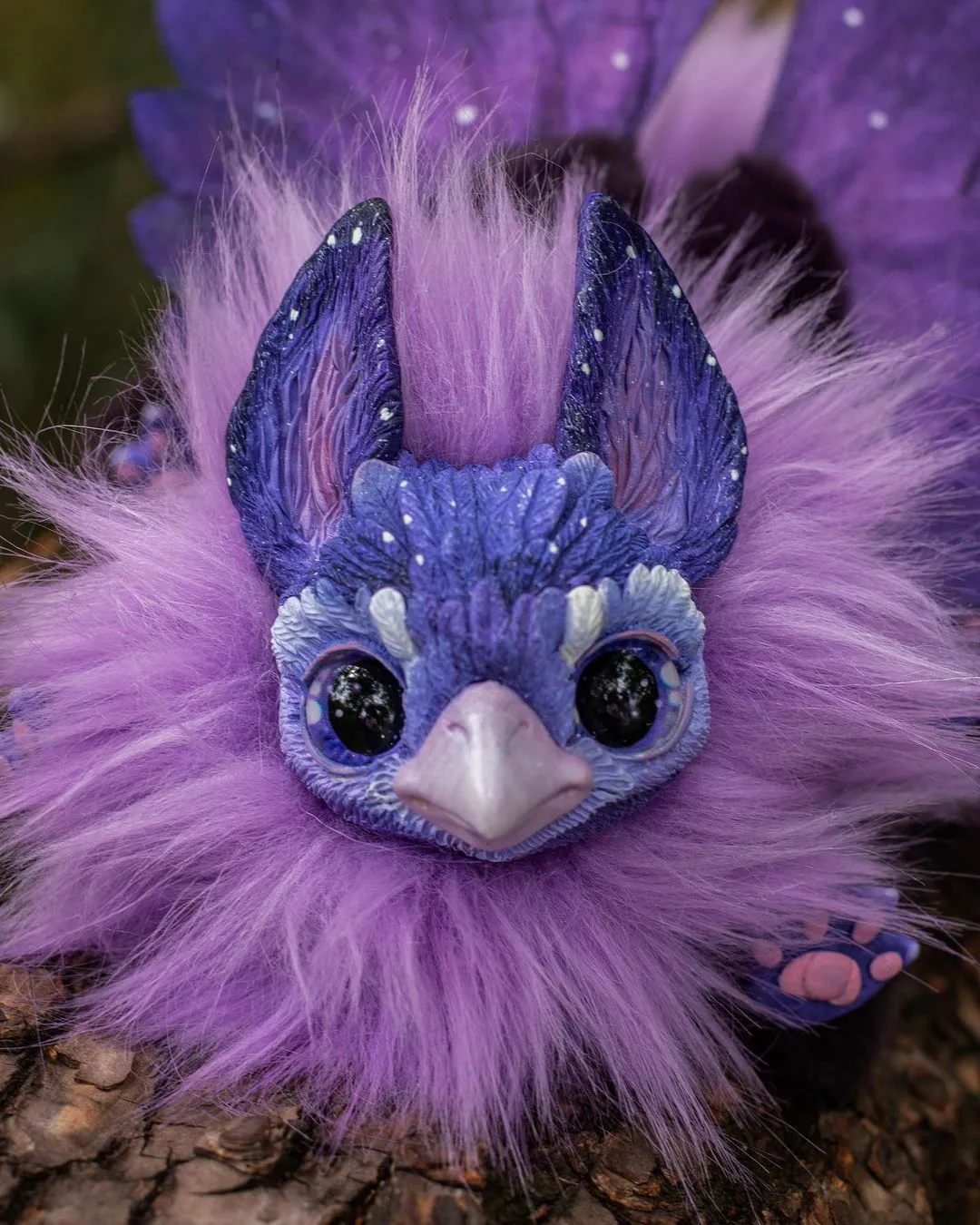 Pointy-eared griffin– Purple