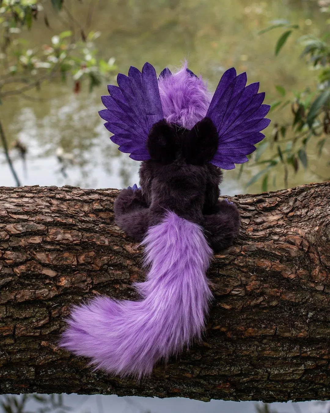 Pointy-eared griffin– Purple