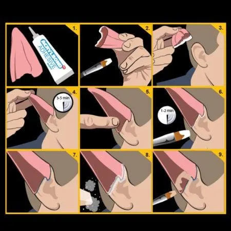 Pointy Space Ears Prosthetics