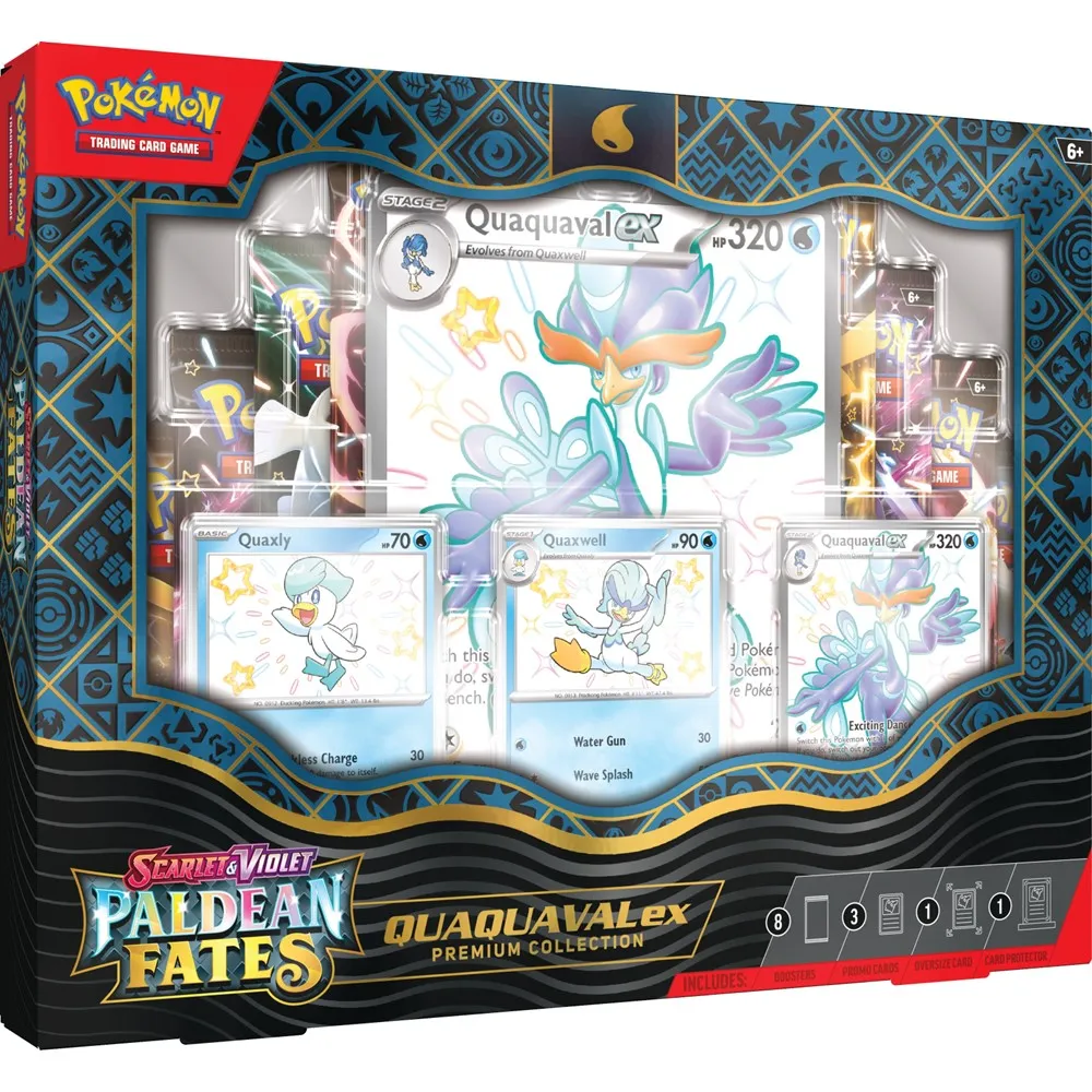 Pokemon: Scarlet & Violet | Paldean Fates | Premium Collection - Quaquaval