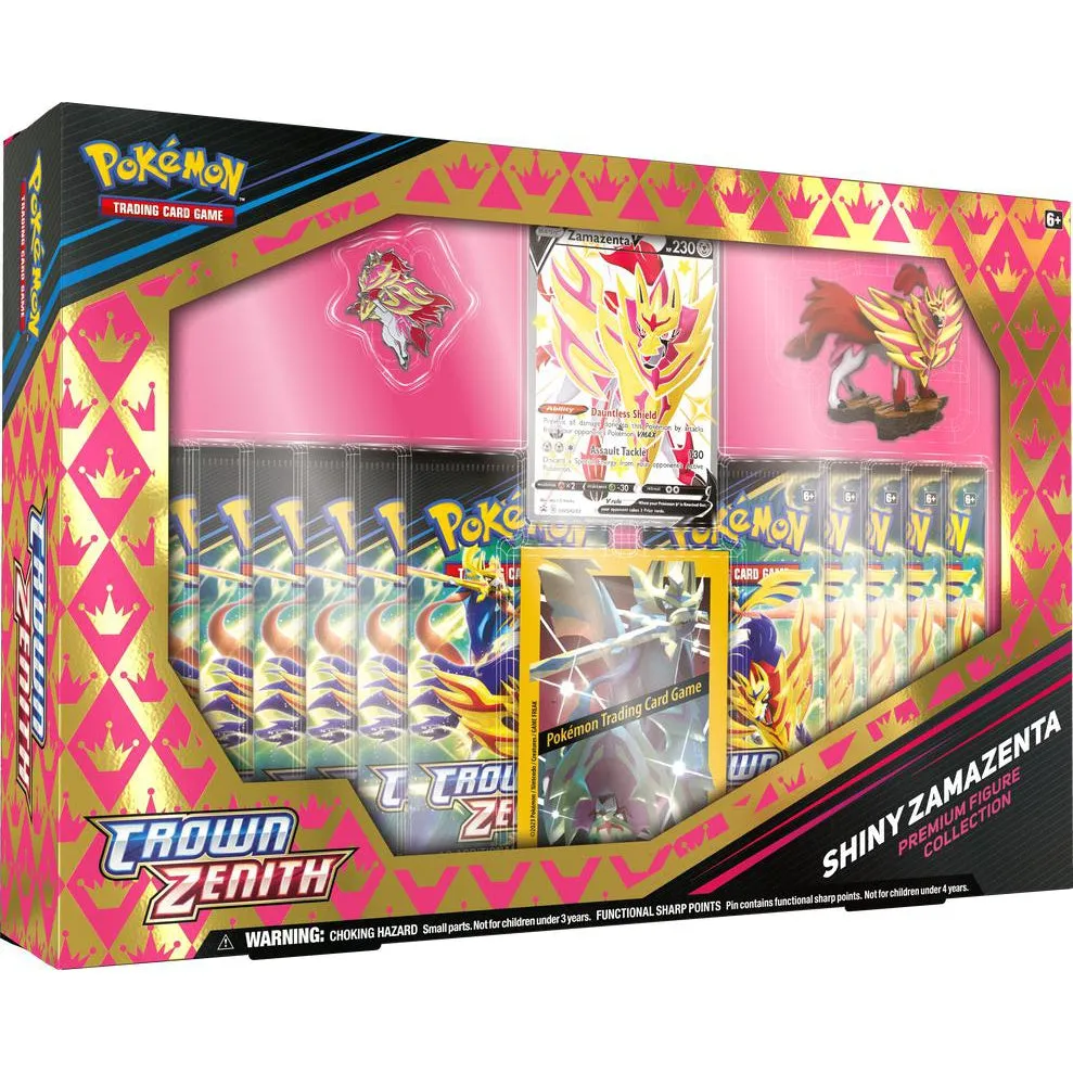 Pokemon Sword & Shield: Crown Zenith - Premium Figure Collection - Shiny Zamazenta