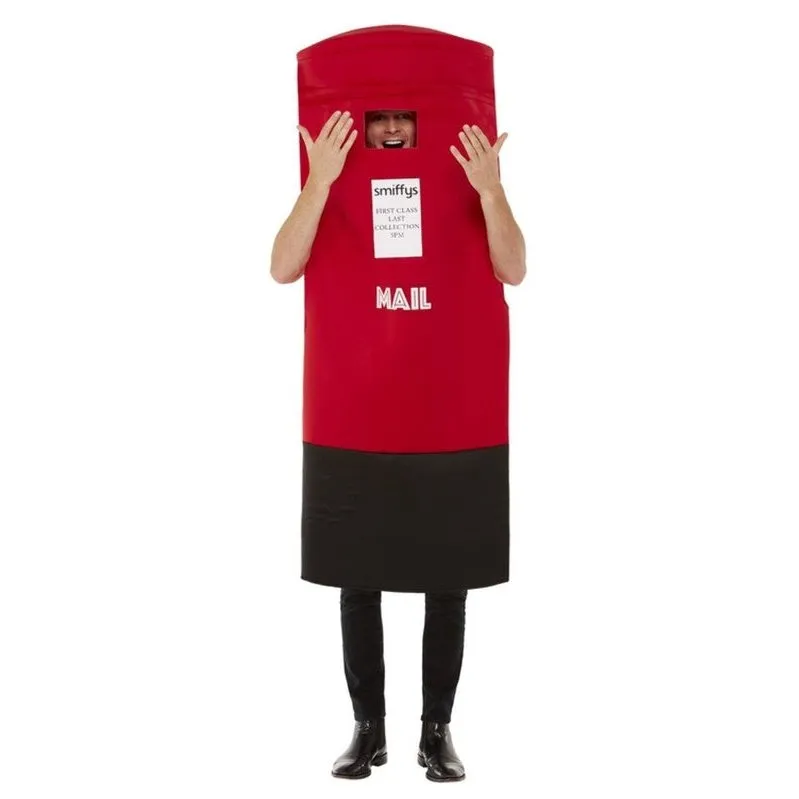 Post Box Costume, Red