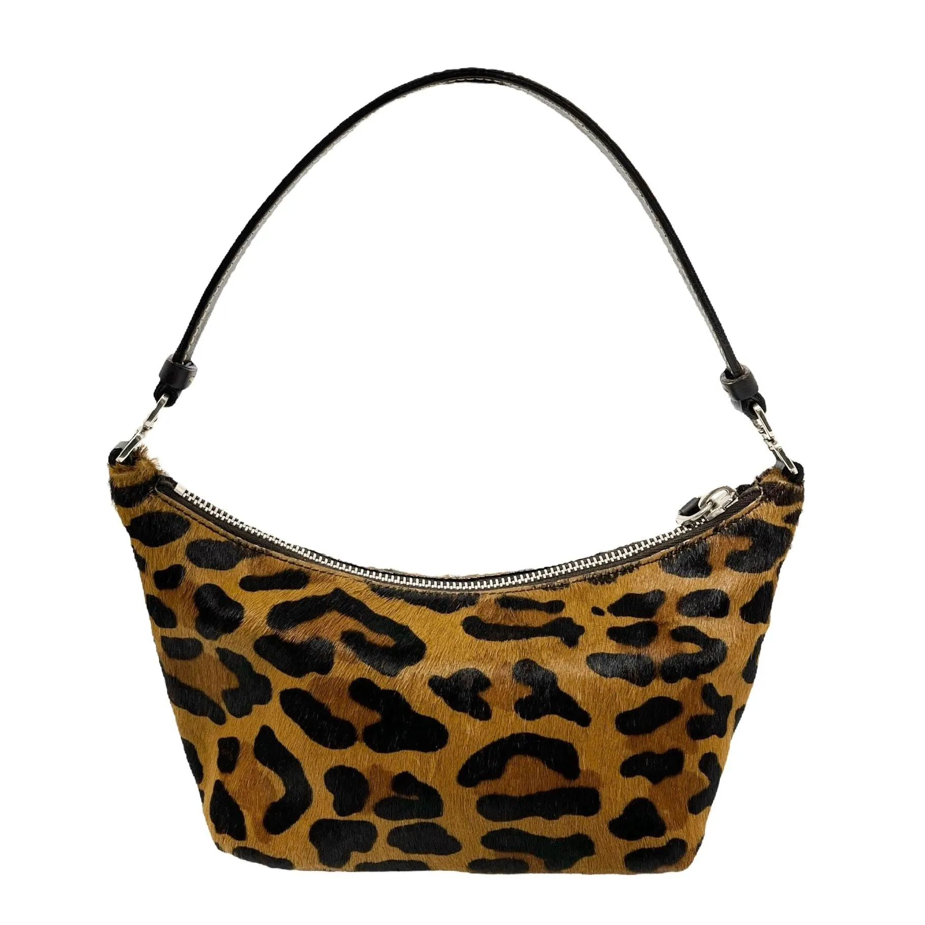 Prada Cheetah Calf-hair Mini Shoulder Bag