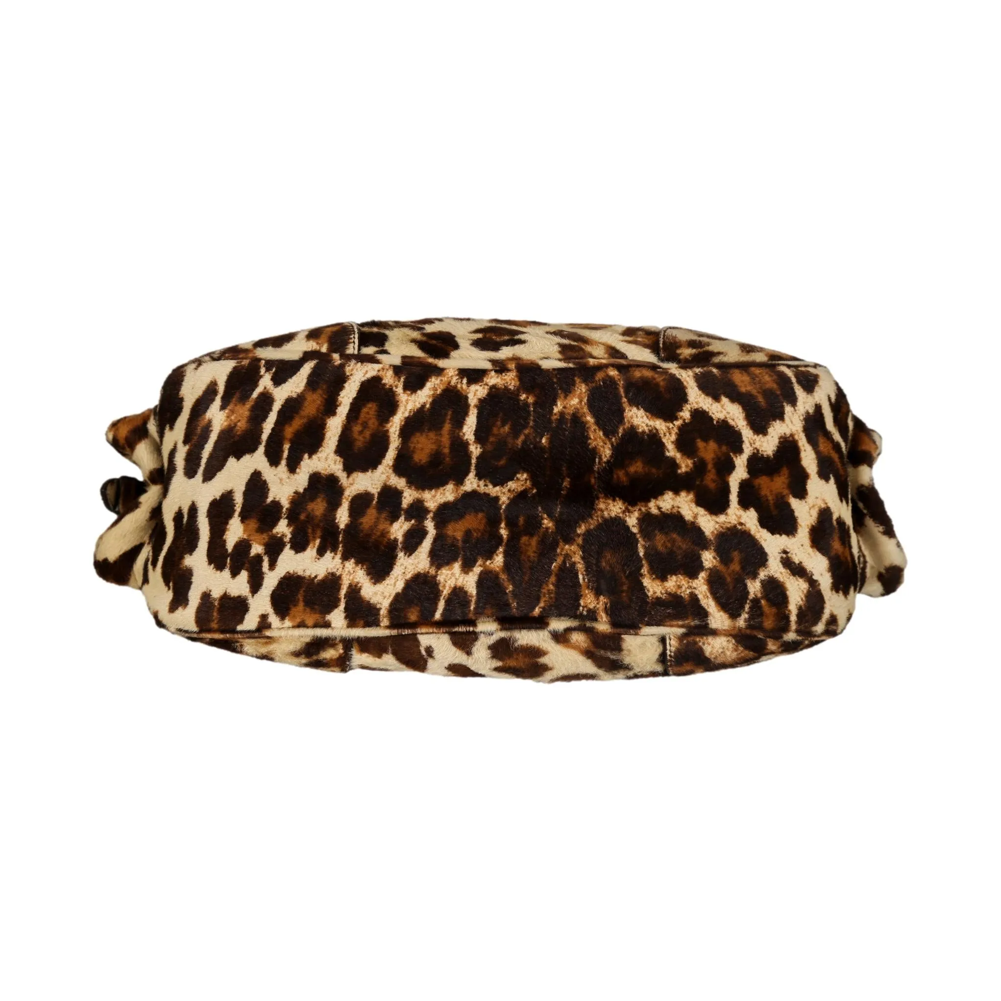 Prada Cheetah Print Jumbo Shoulder Bag