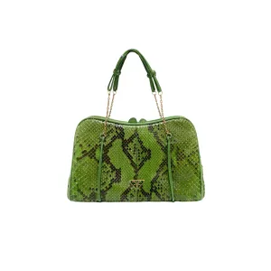 Prada Green Snakeskin Mini Bag