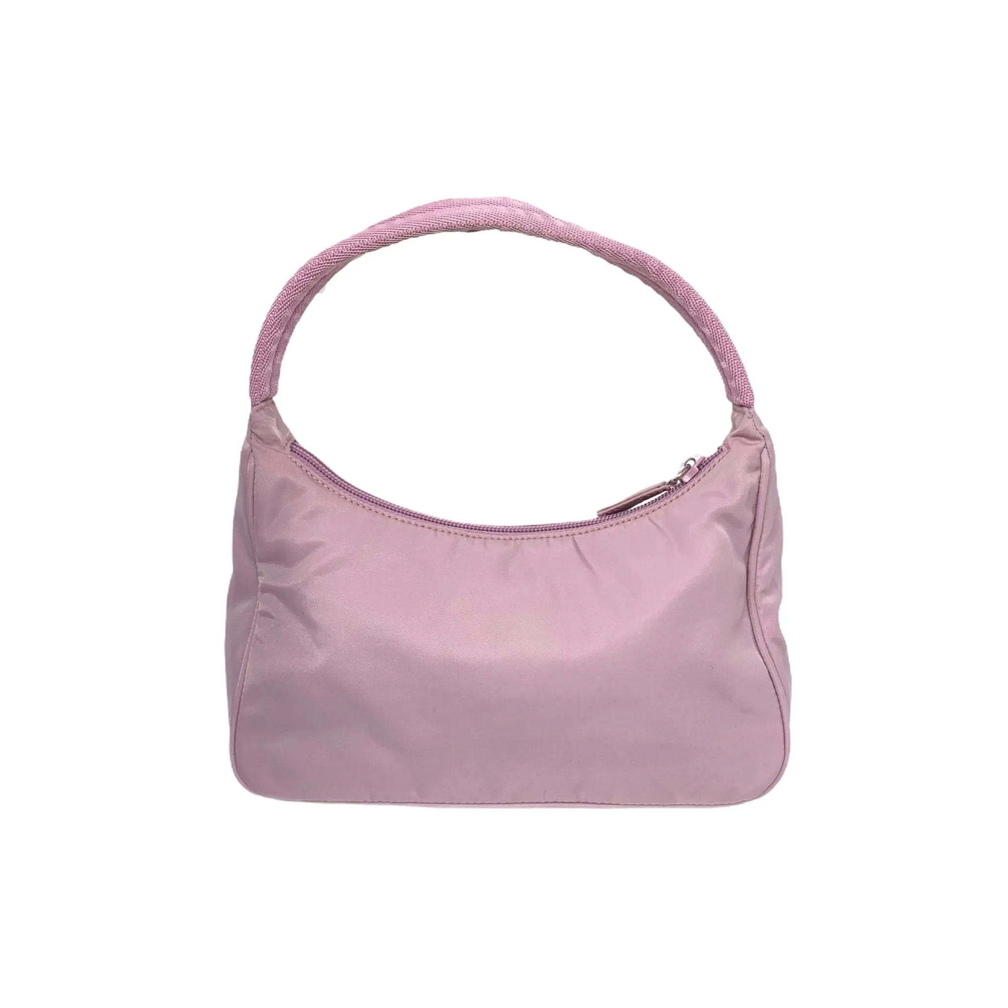 Prada Lilac Nylon Shoulder Bag
