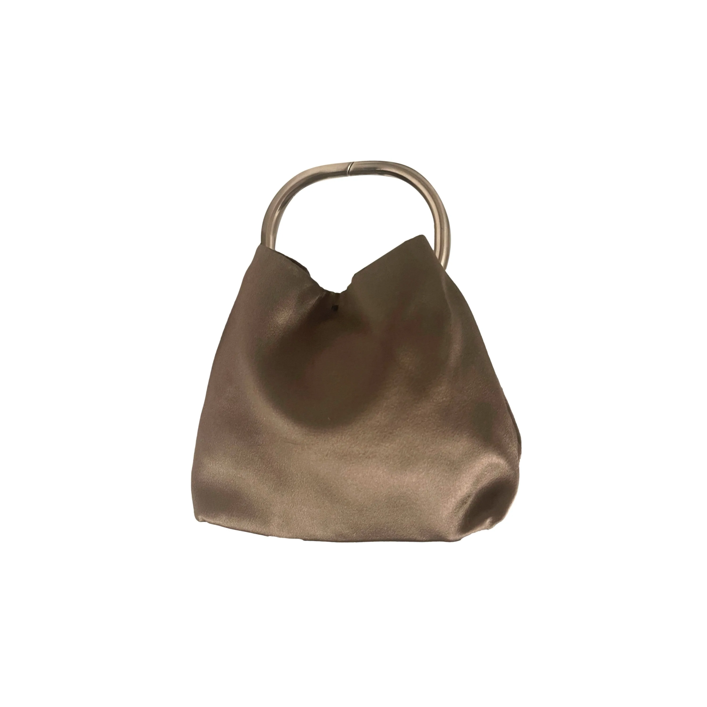 Prada Taupe Mini Top Handle Bag