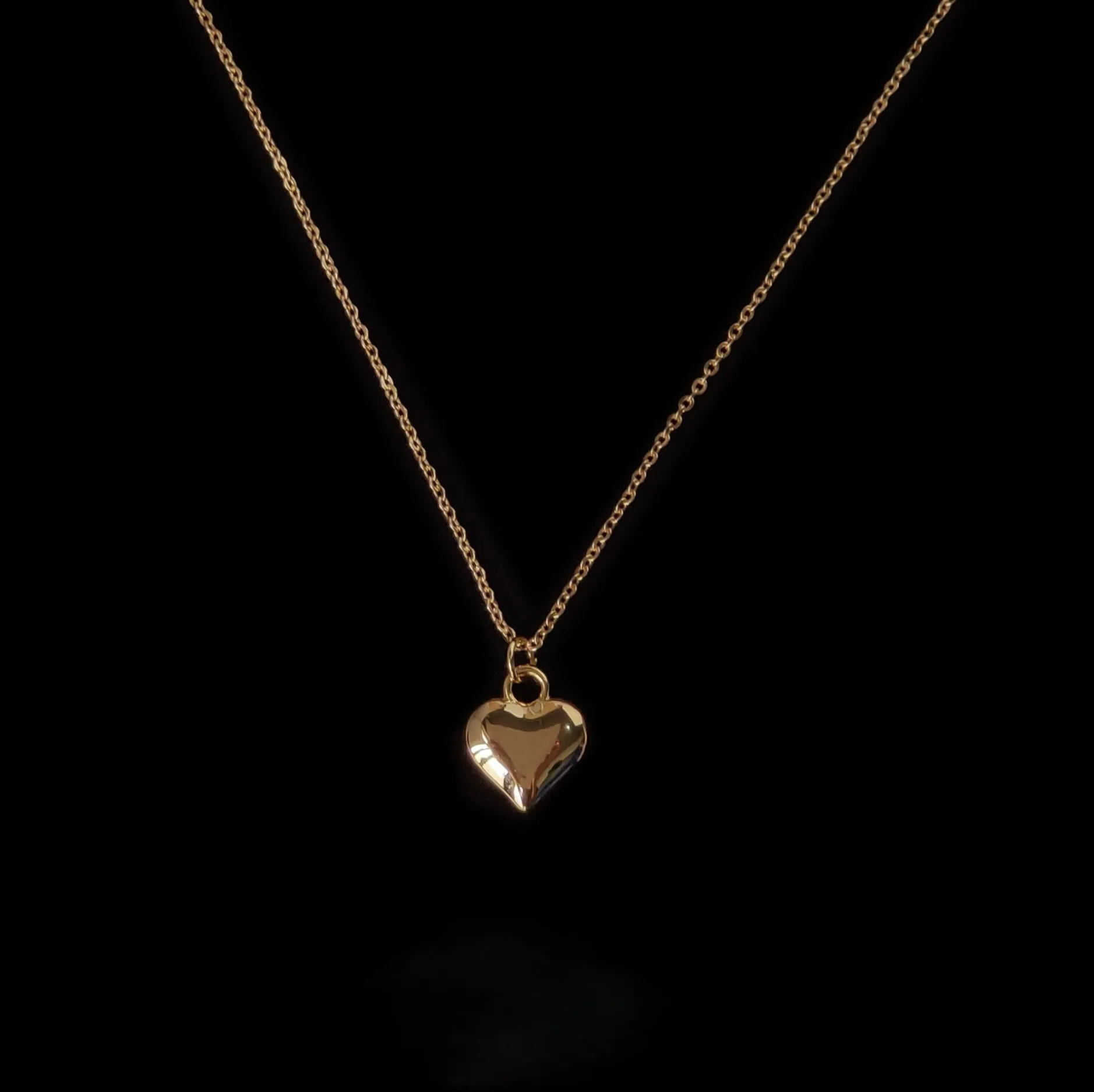 Puffy Heart Necklace