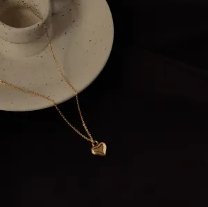 Puffy Heart Necklace