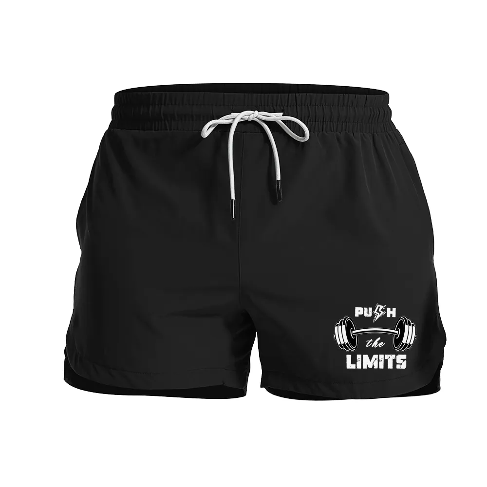 Push The Limits Graphic Shorts