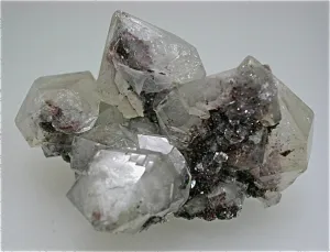 Quartz with Hematite Inclusions, Nikolaevskiy Mine, Dal'negorsk, Russia Small cabinet 3.5 x 4.5 x 6.5 cm $125. Online 11/16 SOLD
