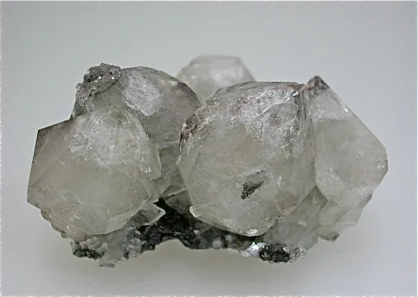 Quartz with Hematite Inclusions, Nikolaevskiy Mine, Dal'negorsk, Russia Small cabinet 3.5 x 4.5 x 6.5 cm $125. Online 11/16 SOLD