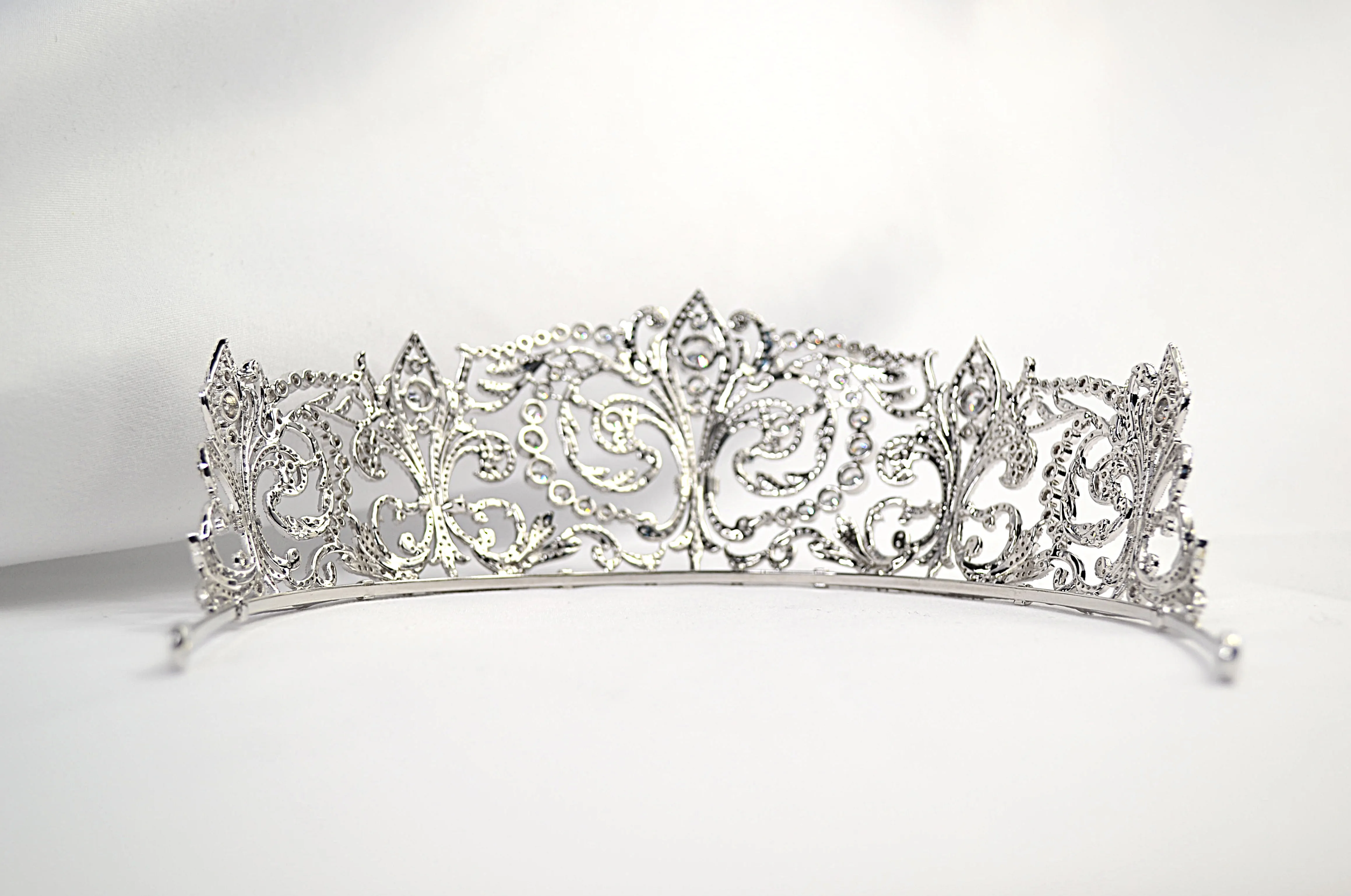 Queen Ena's Fleur-de-Lis Tiara Replica