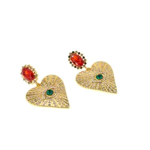 "$ACRED HEART" Earrings