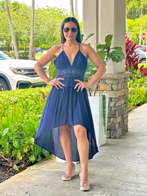 "Renatta" Sleeveless Long Back Dress
