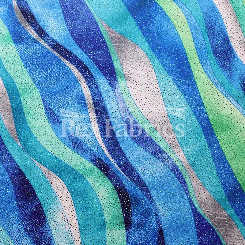 Raw Vinyl - 4-Way Stretch Poly Spandex Print