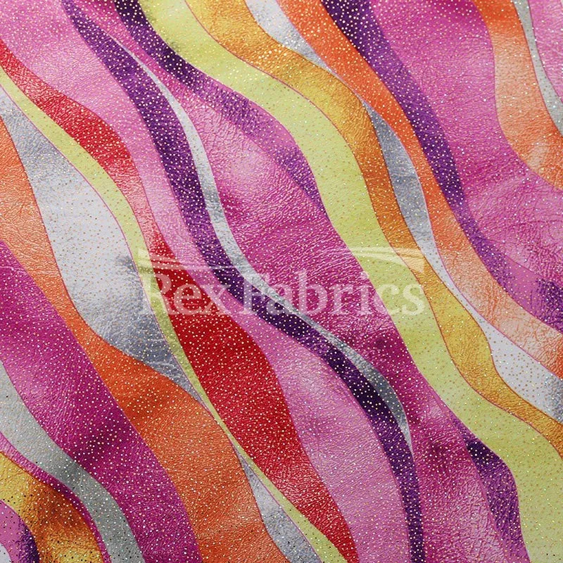 Raw Vinyl - 4-Way Stretch Poly Spandex Print