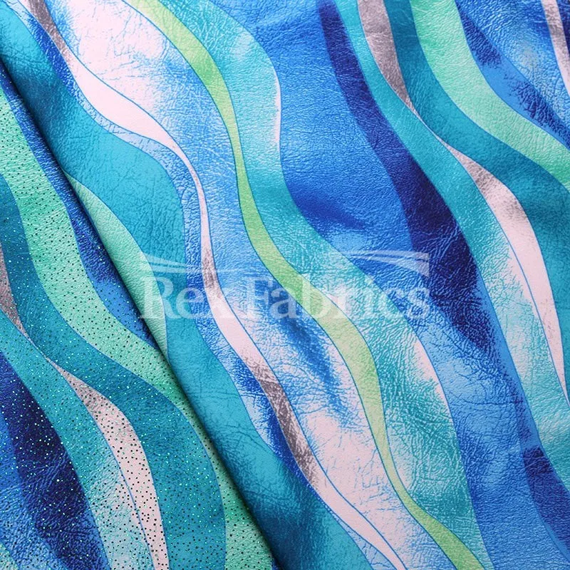 Raw Vinyl - 4-Way Stretch Poly Spandex Print