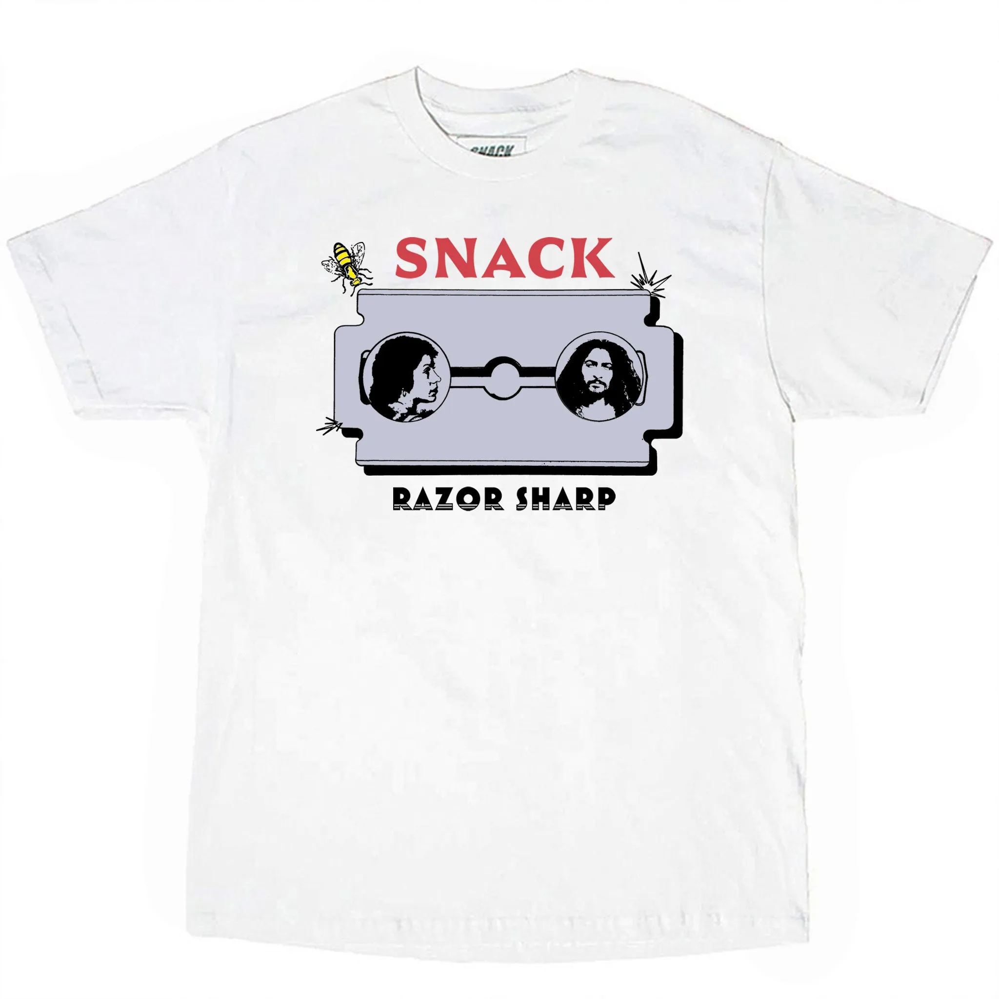 RAZOR SHARP TEE - WHITE