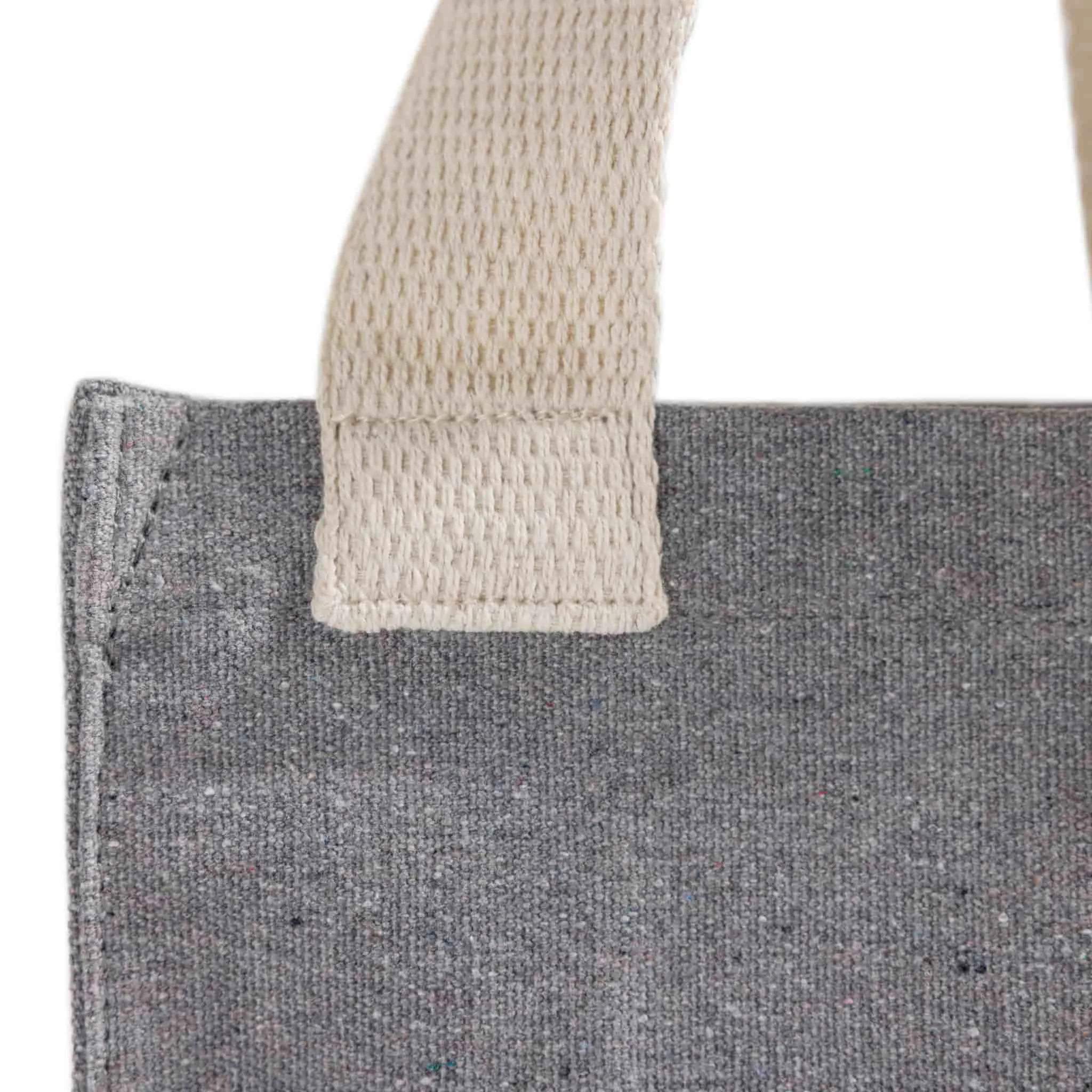 Recycled Canvas Trendy Book Tote